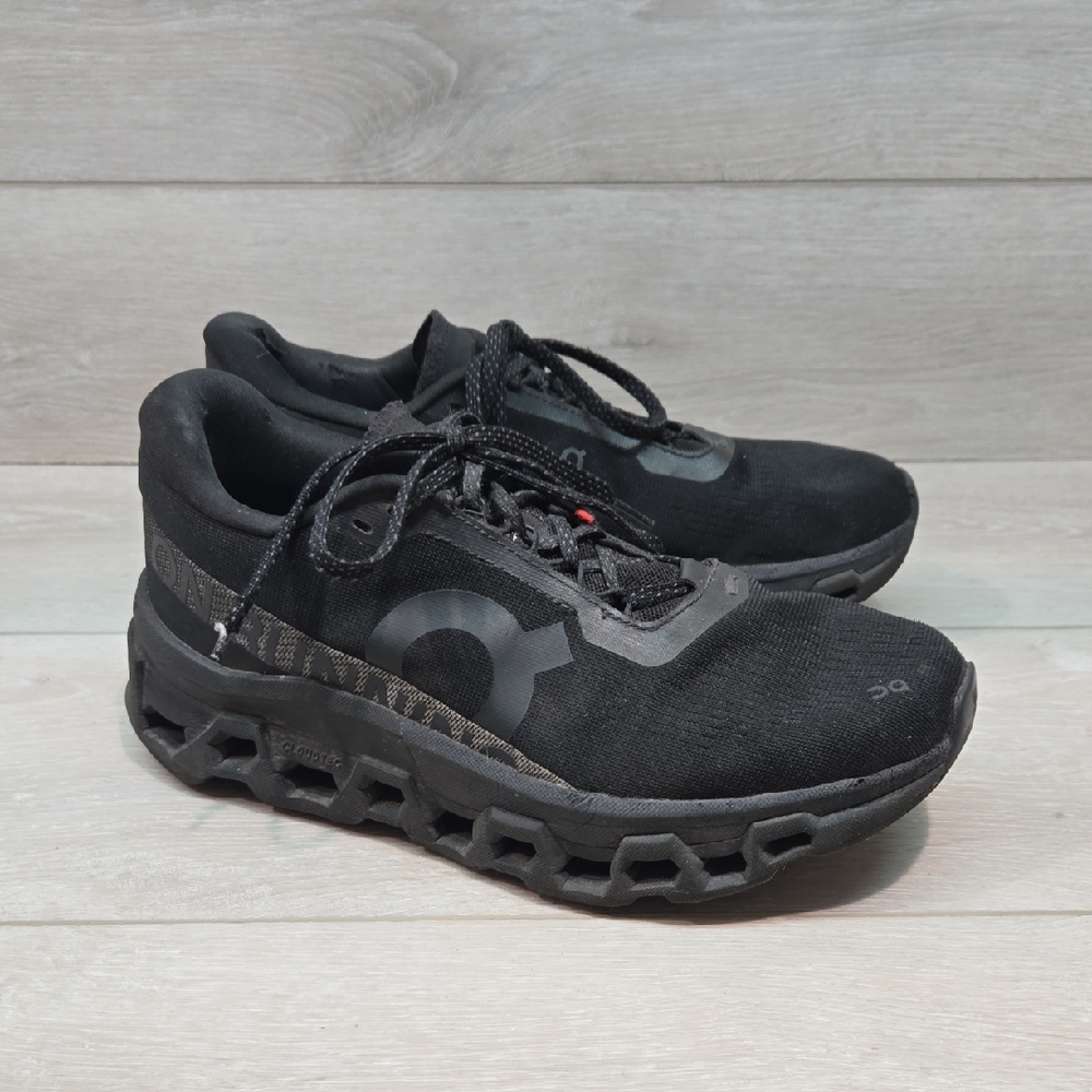On Running Black Athletic Shoes